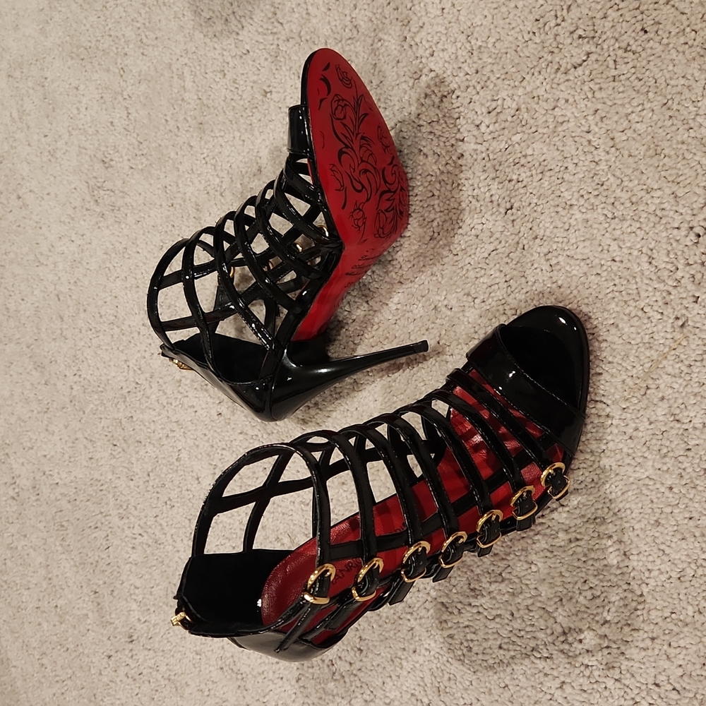 Peeptoe sandals